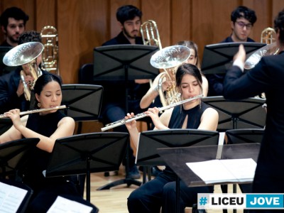 Concert de la banda simfònica del Conservatori del Liceu
