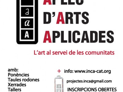 APLEC d’ARTS APLICADES "L’art al servei de les comunitats"